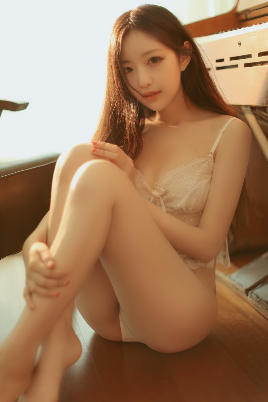 Shika小鹿鹿-写真05-白色Babydoll[17P] 小姐姐 预览3图