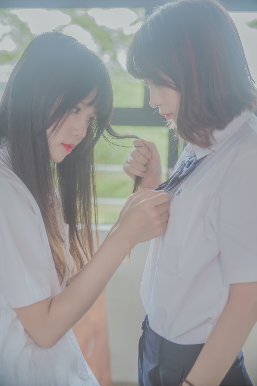 疯猫ss&桜桃喵-JK百合1[43P] 小姐姐 预览3图