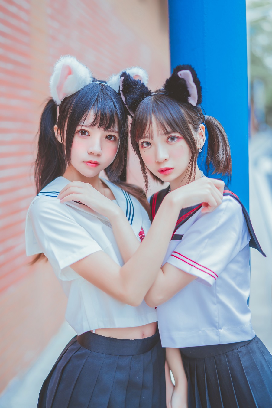 疯猫ss&桜桃喵-JK百合2[33P] 小姐姐 预览2图