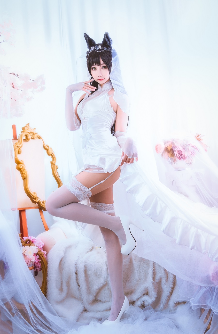 Momoko葵葵-爱宕花嫁[26P] 小姐姐 预览2图