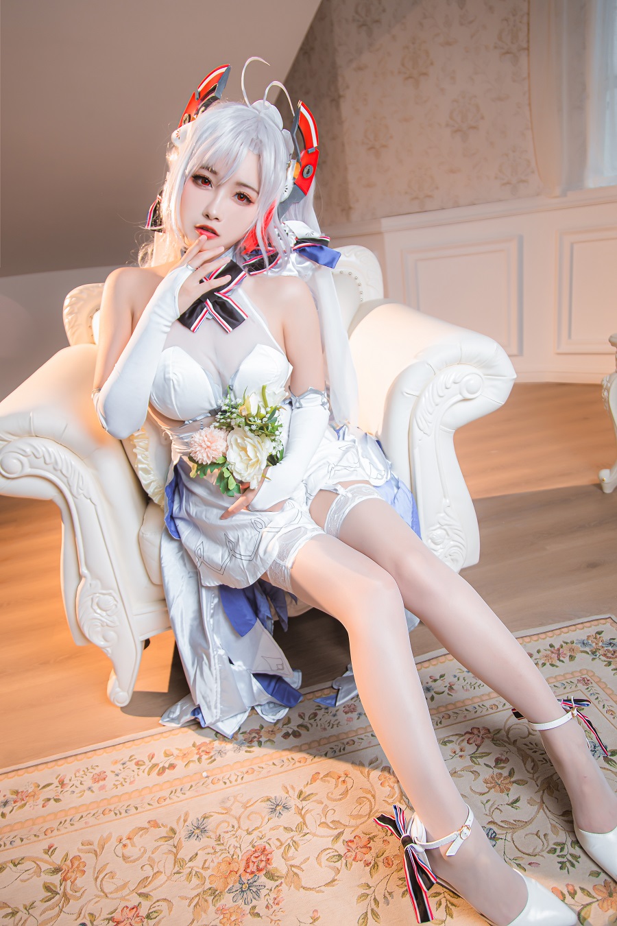 Momoko葵葵-欧根亲王花嫁[20P] 小姐姐 预览1图