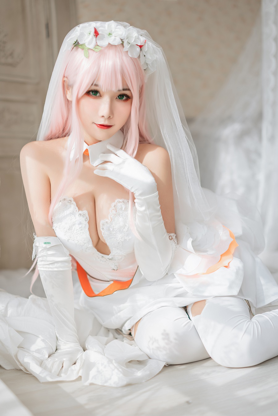 Momoko葵葵-DARLING in the FRANXX-02花嫁[20P] 小姐姐 预览3图