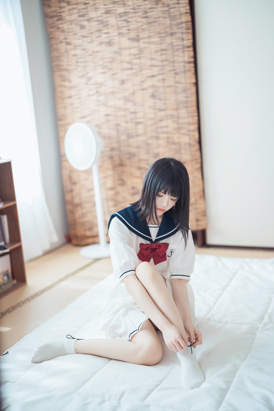 桜桃喵-盛夏制服[39P] 小姐姐 预览1图