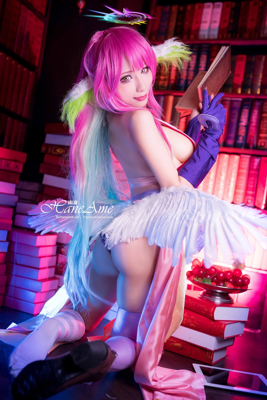 雨波_HaneAme-Nogamenolife Jibril[15P] 小姐姐 预览2图