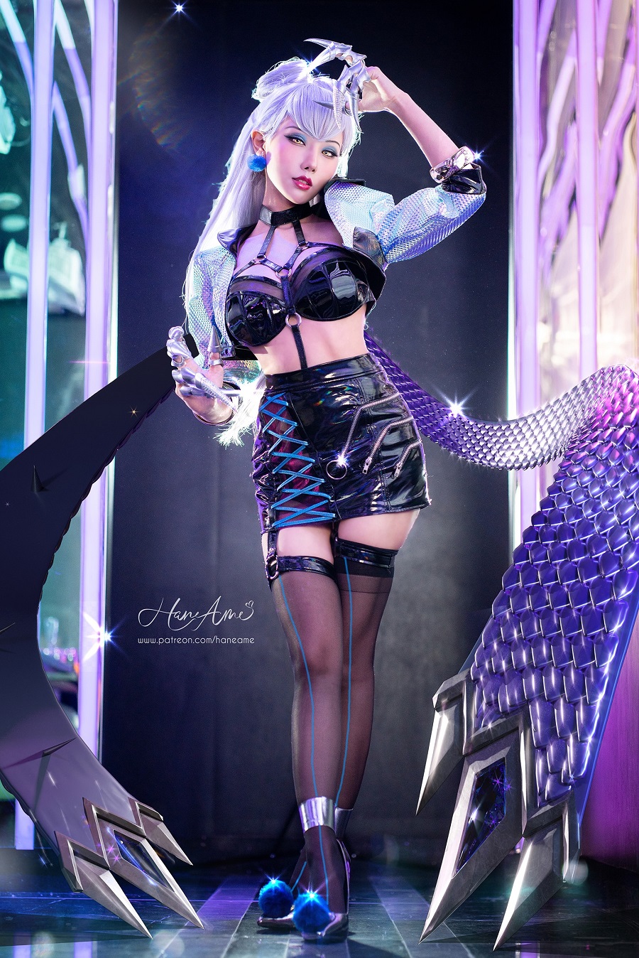 雨波_HaneAme-LOL Evelynn KDAALLOUT[25P] 小姐姐 预览1图