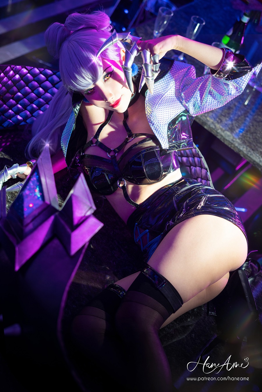 雨波_HaneAme-LOL Evelynn KDAALLOUT[25P] 小姐姐 预览3图