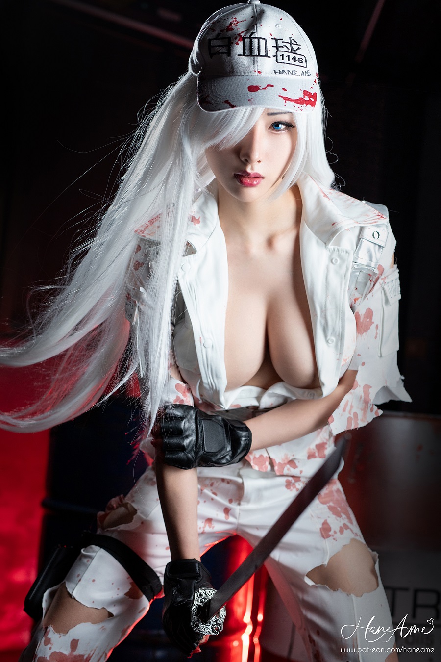 雨波_HaneAme-FEB NEW patreon set-Cell At Work[28P+1V] 小姐姐 预览2图