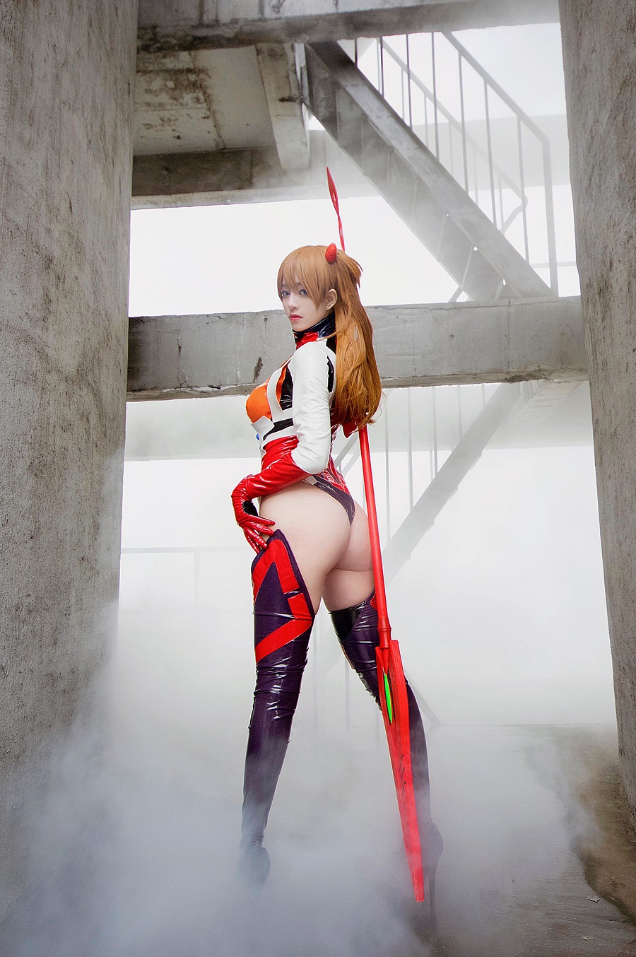 Kettoe-Asuka Battle Suit[18P] 小姐姐 预览1图