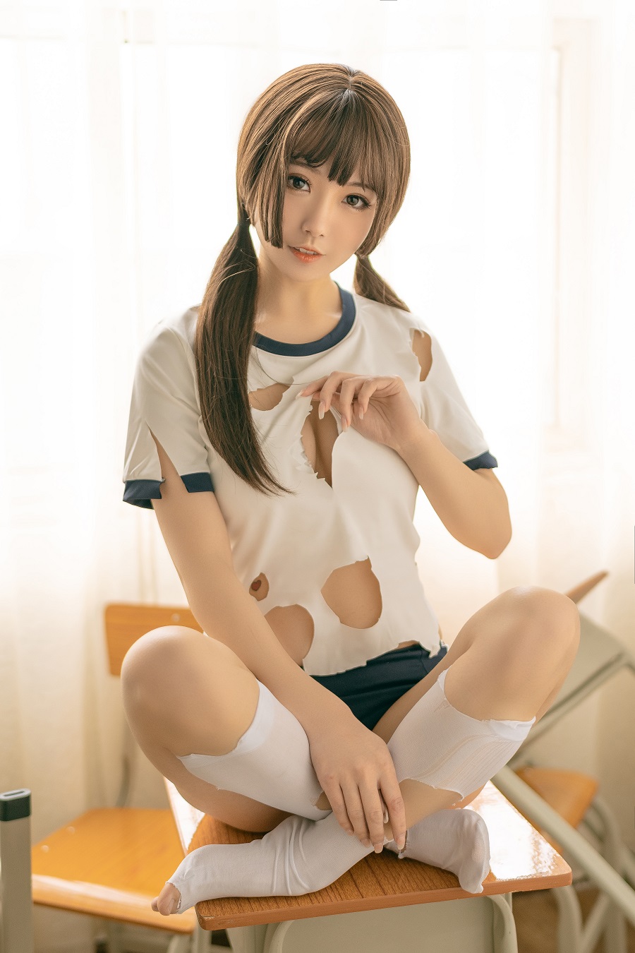 桃良阿宅-体操服[31P] 小姐姐 预览3图