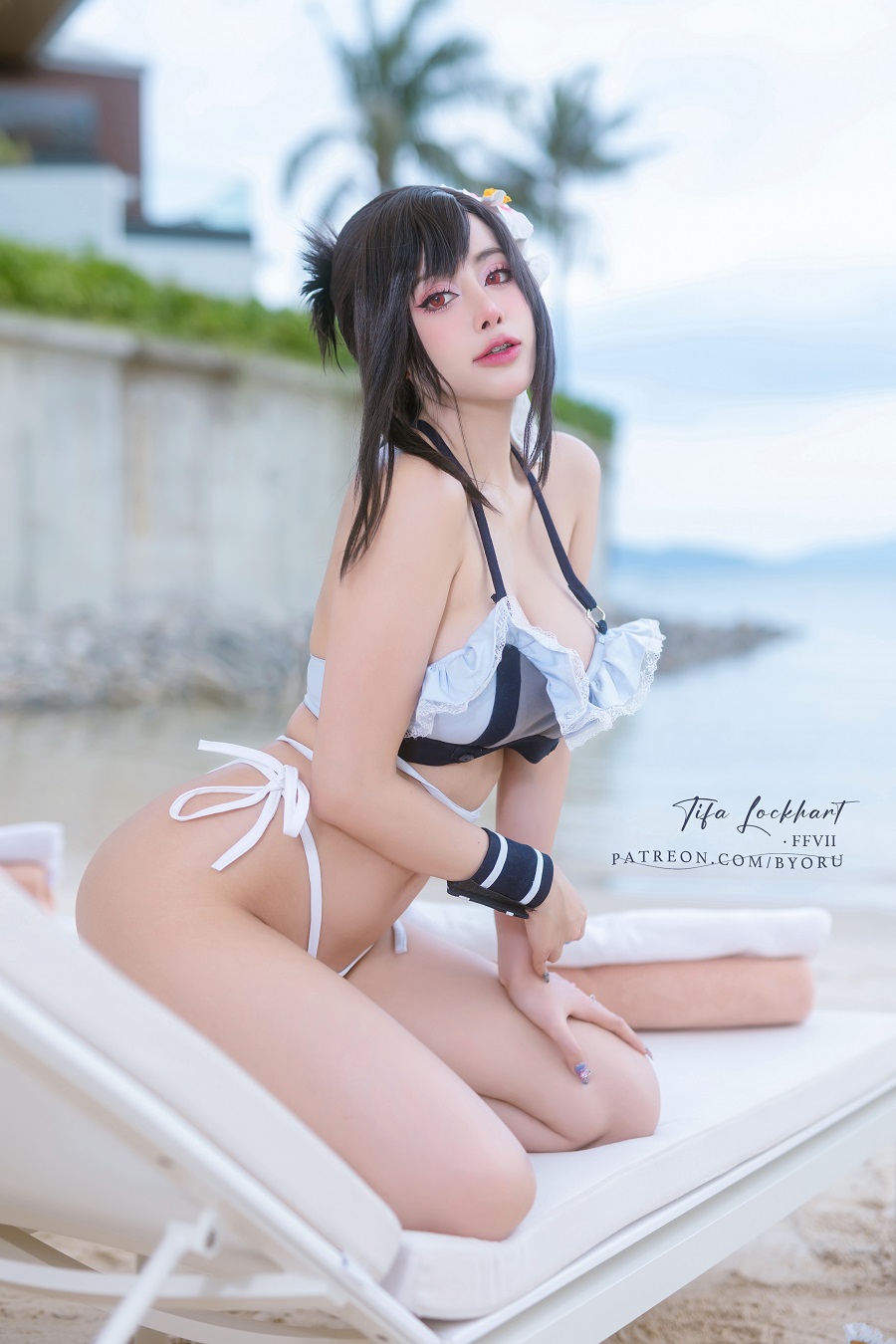 Byoru-Tifa Lockhart Swimsuit[65P+15V] 小姐姐 预览3图