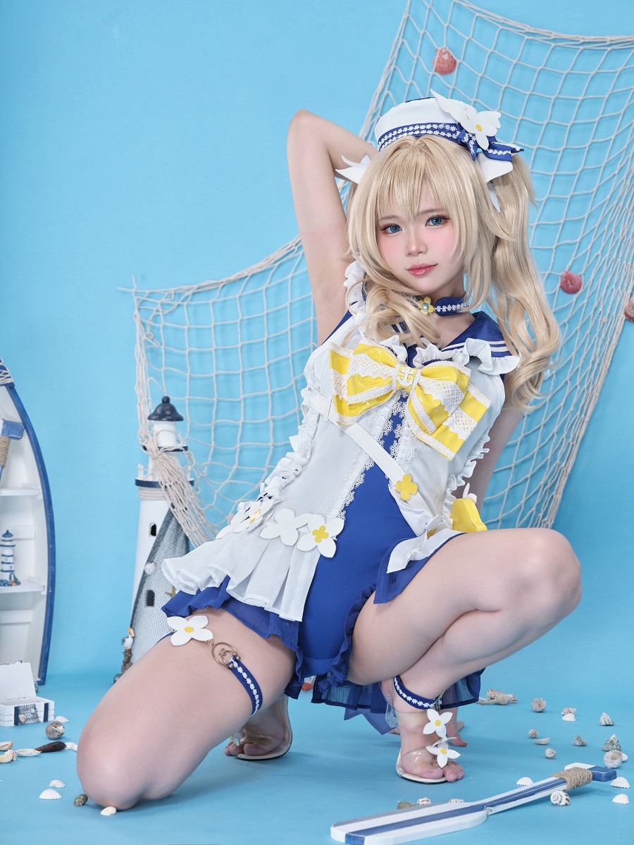 ZinieQ-Barbara Swimsuit[28P+2V] 小姐姐 预览2图