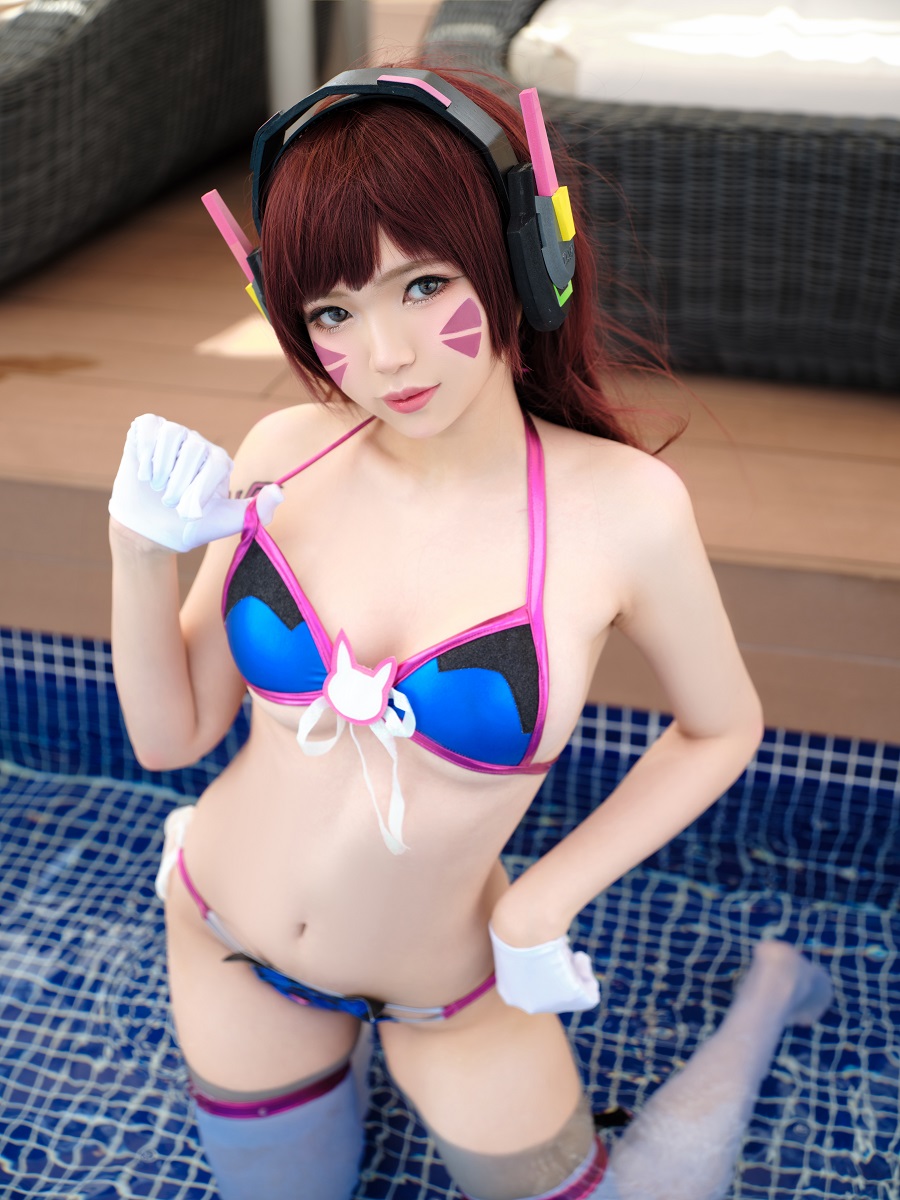 ZinieQ-DVA Swimsuit[11P] 小姐姐 预览3图