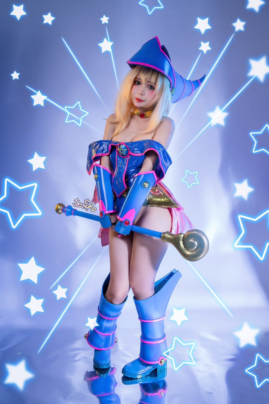 Umeko J-Dark Magician Girl[21P] 小姐姐 预览1图