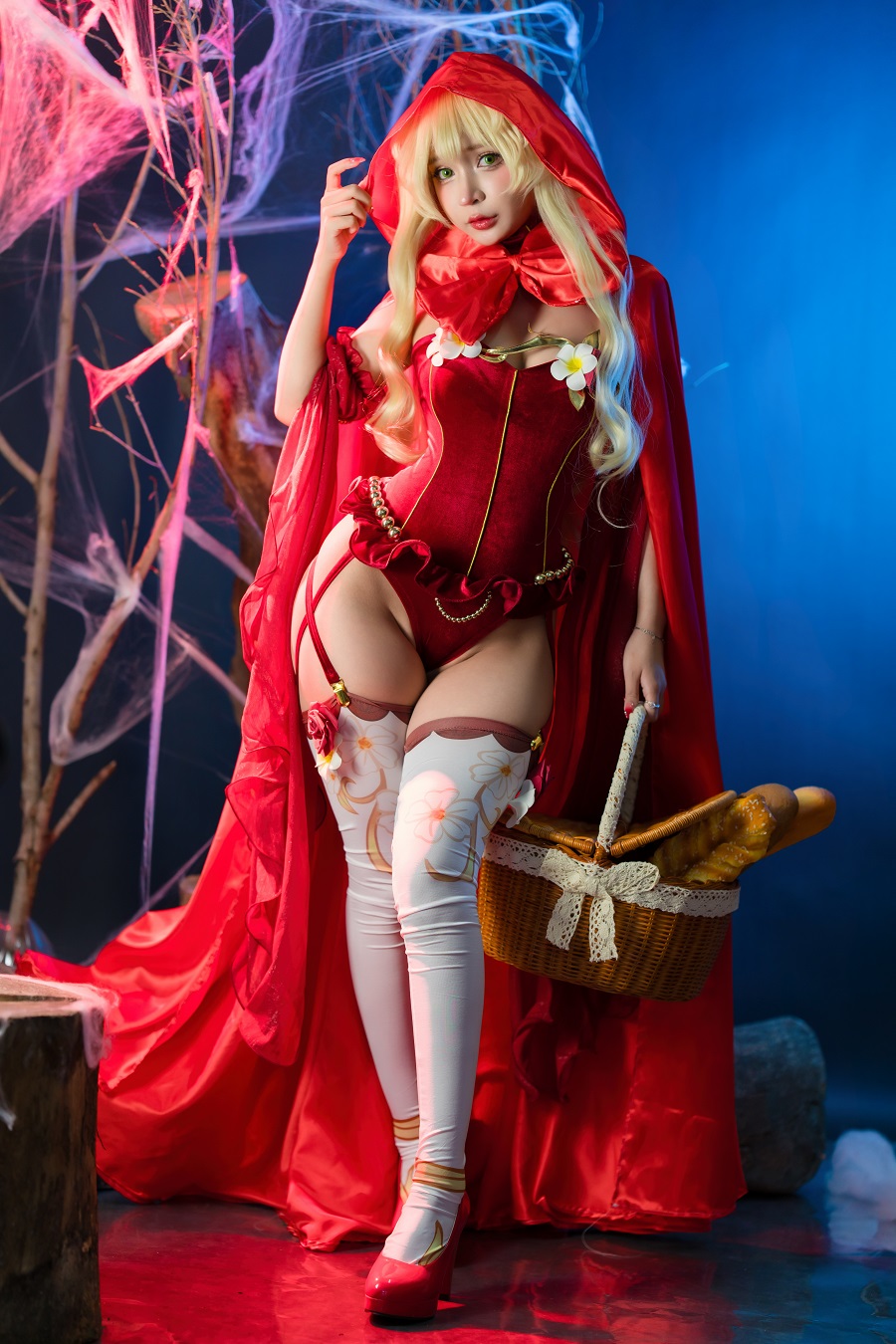 Umeko J-Red Riding Hood[126P+9V] 小姐姐 预览1图