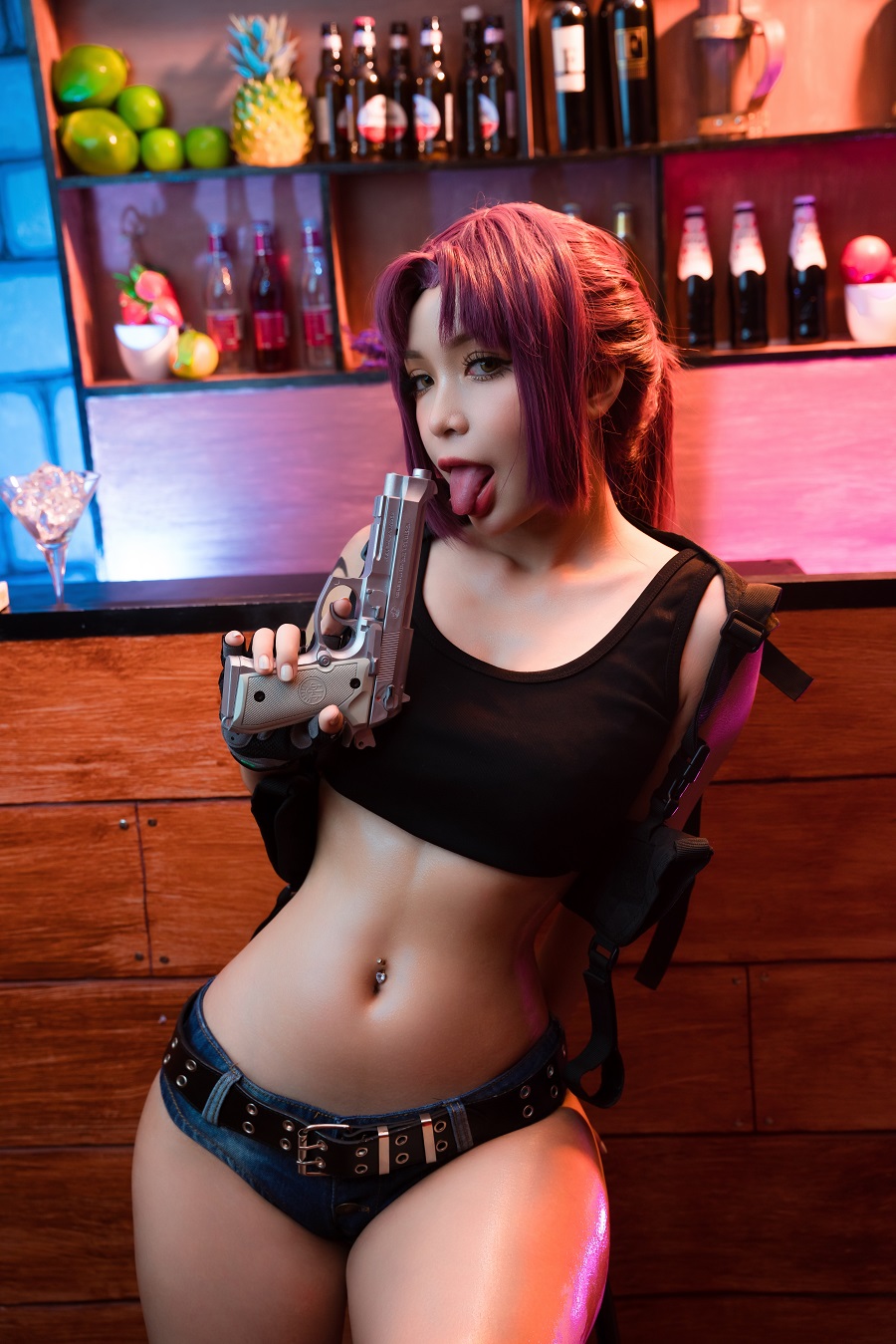 Umeko J-Revy Black Lagoon[103P+10V] 小姐姐 预览1图