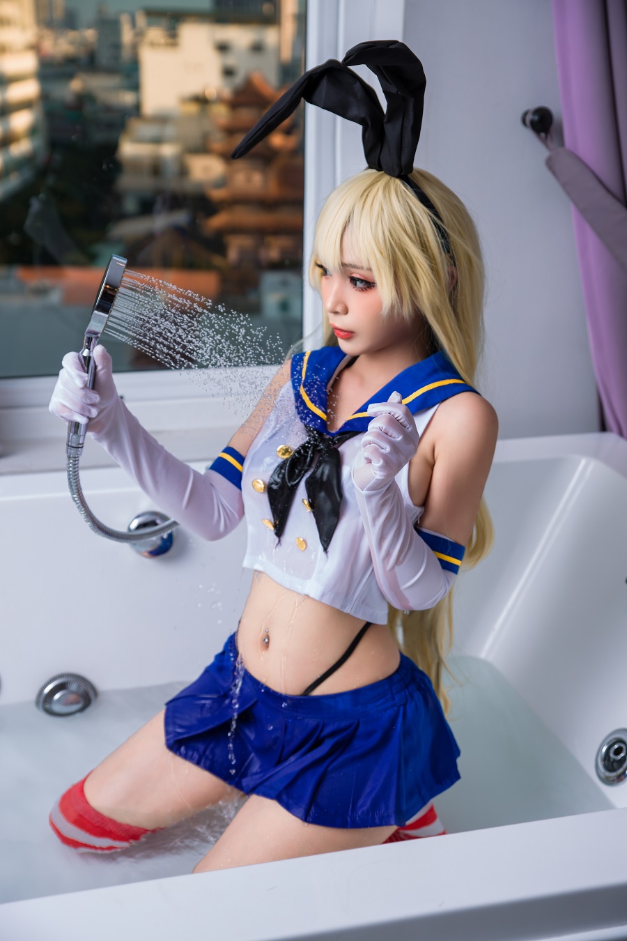 Umeko J-Shimakaze Kancolle[158P+7V] 小姐姐 预览2图