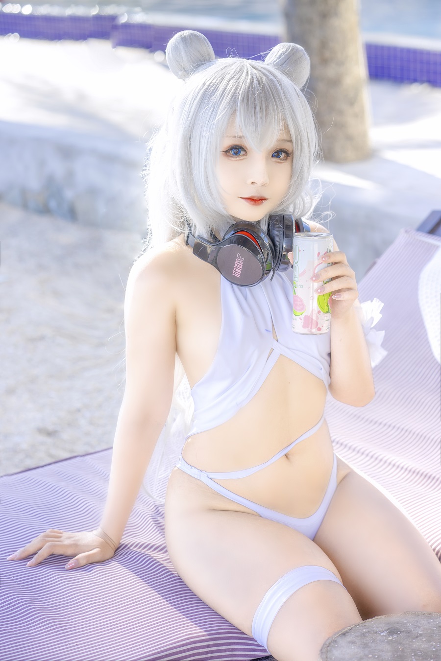 Sayo Momo-Azur Lane Le Malin bikini[22P] 小姐姐 预览3图