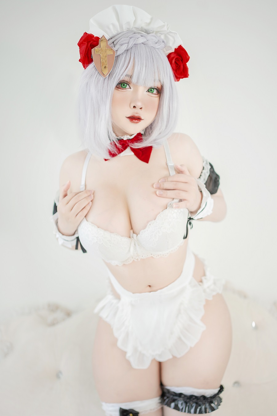 Sayo Momo-Genshin Impact Noelle Maid[10P] 小姐姐 预览2图