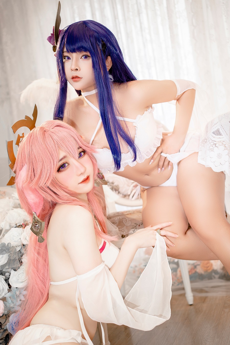 Sayo Momo&Sally-RAIDEN&YAE[20P] 小姐姐 预览2图